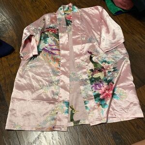 Floral Pink Kimono Jacket